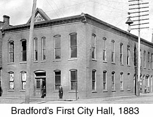 Bradford's 1st city hall