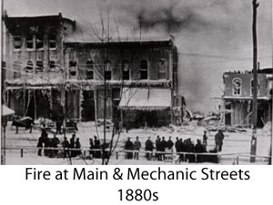 Bradford fire - 1880s