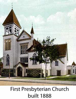 The First Presbyterian Church -1888